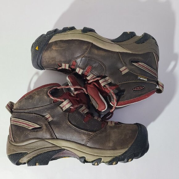 KEEN Women’s Utility Steel Toe Mid Hiking/Work Boots/Shoes Size 7 - Picture 4 of 8
